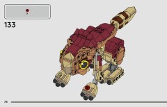 LEGO 76970 instructions page 78 – build guide