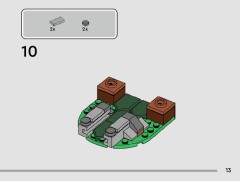 LEGO 76972 instructions page 13 – build guide