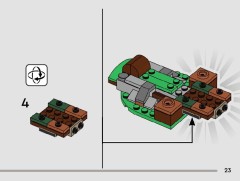 LEGO 76972 instructions page 23 – build guide