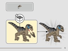 LEGO 76972 instructions page 5 – build guide