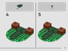 LEGO 76972 instructions page 9 – build guide