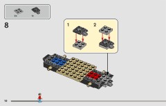 LEGO 76972 instructions page 10 – build guide