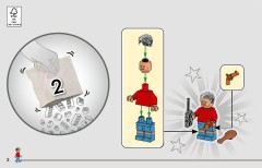 LEGO 76972 instructions page 2 – build guide