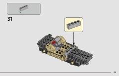 LEGO 76972 instructions page 33 – build guide