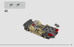 LEGO 76972 instructions page 43 – build guide