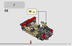 LEGO 76972 instructions page 61 – build guide