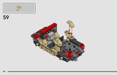 LEGO 76972 instructions page 62 – build guide