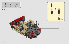 LEGO 76972 instructions page 66 – build guide