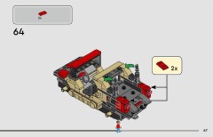 LEGO 76972 instructions page 67 – build guide