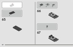 LEGO 76972 instructions page 68 – build guide