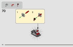 LEGO 76972 instructions page 70 – build guide