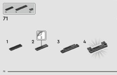 LEGO 76972 instructions page 72 – build guide