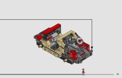 LEGO 76972 instructions page 73 – build guide