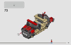 LEGO 76972 instructions page 75 – build guide