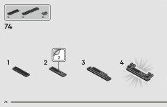 LEGO 76972 instructions page 76 – build guide