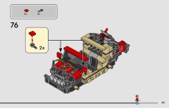 LEGO 76972 instructions page 79 – build guide