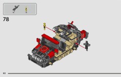 LEGO 76972 instructions page 82 – build guide
