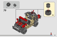 LEGO 76972 instructions page 83 – build guide