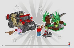 LEGO 76972 instructions page 84 – build guide