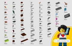 LEGO 76972 instructions page 87 – build guide