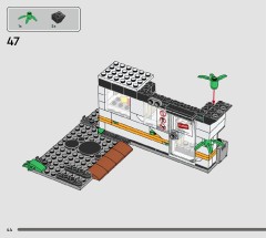 LEGO 76973 instructions page 44 – build guide