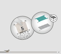 LEGO 76973 instructions page 47 – build guide