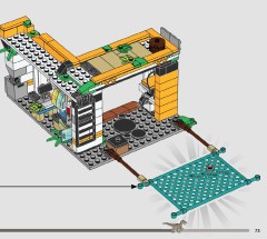 LEGO 76973 instructions page 73 – build guide