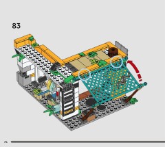 LEGO 76973 instructions page 74 – build guide