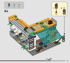 LEGO 76973 instructions page 75 – build guide