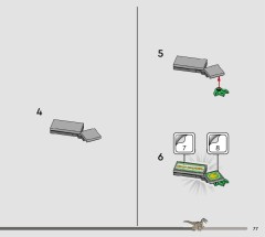 LEGO 76973 instructions page 77 – build guide