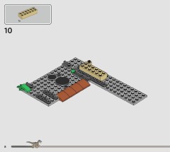 LEGO 76973 instructions page 8 – build guide