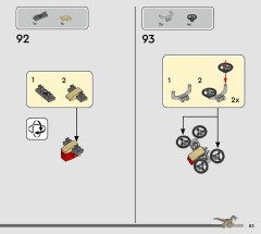 LEGO 76973 instructions page 83 – build guide