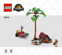 LEGO 76973 instructions page 1 – build guide