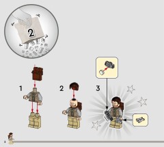 LEGO 76973 instructions page 2 – build guide