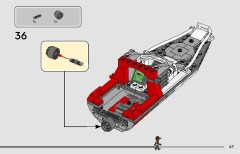 LEGO 76974 instructions page 47 – build guide