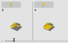 LEGO 76974 instructions page 8 – build guide