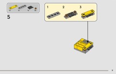LEGO 76974 instructions page 9 – build guide