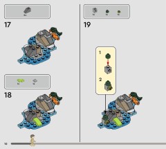 LEGO 76974 instructions page 10 – build guide