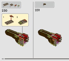 LEGO 76974 instructions page 102 – build guide