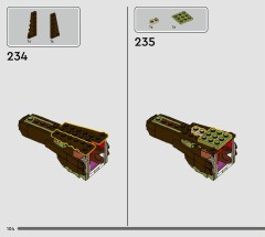 LEGO 76974 instructions page 104 – build guide