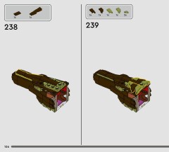 LEGO 76974 instructions page 106 – build guide