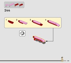 LEGO 76974 instructions page 109 – build guide