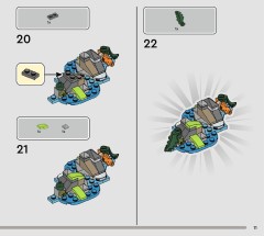 LEGO 76974 instructions page 11 – build guide