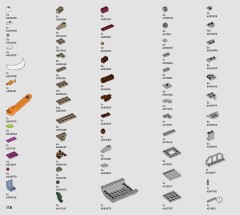 LEGO 76974 instructions page 118 – build guide