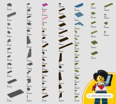 LEGO 76974 instructions page 119 – build guide