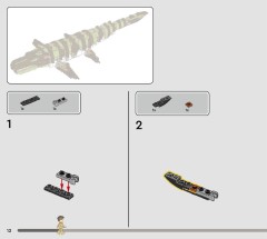 LEGO 76974 instructions page 12 – build guide