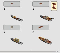 LEGO 76974 instructions page 13 – build guide