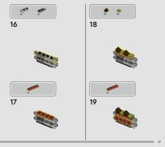 LEGO 76974 instructions page 17 – build guide
