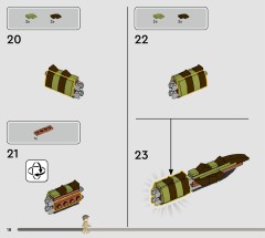 LEGO 76974 instructions page 18 – build guide