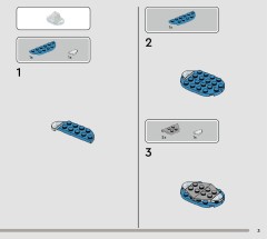 LEGO 76974 instructions page 3 – build guide